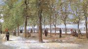 Vincent Van Gogh In the Jardin du Luxembourg oil on canvas